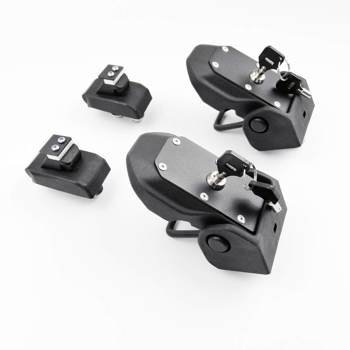 Combat Off Road Billet Aluminum Hood Latch Set For 07-18 Jeep Wrangler JK, JL & 20 Gladiator JT 99-1090