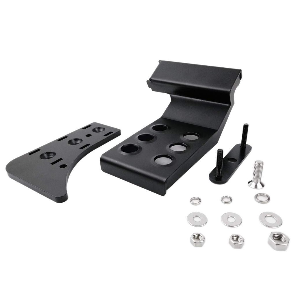 Pédale Repose-pied Gauche Pour Jeep Wrangler JK 2007-2018 - Acier, Finition Noire - Confort Longue Distance - 9