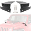 Lower A-Pillar Steel Mounting Brackets Clamp Holder A Pair for 2018-2019 2020 Wrangler JL by XBEEK