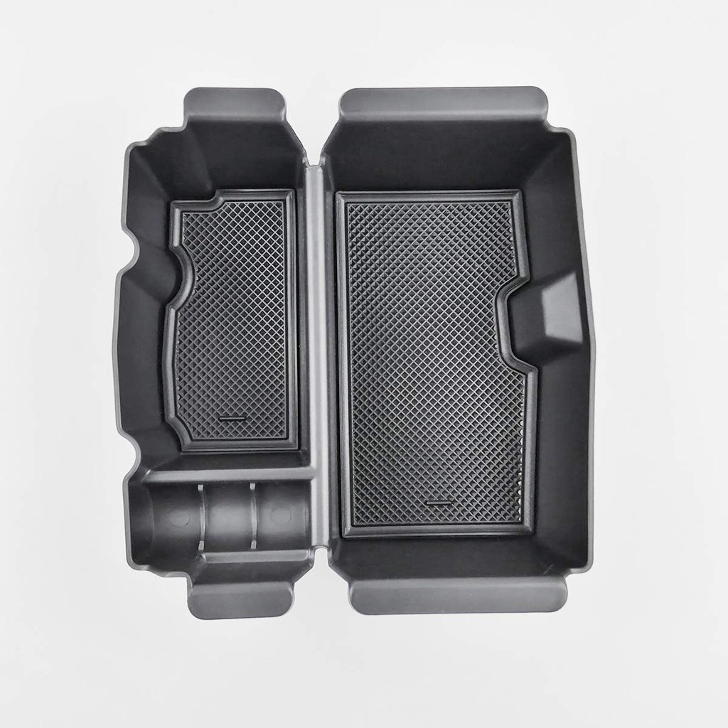 Ruiya Boîte Rangement Accoudoir Jeep Wrangler JL / Gladiator JT 2018-2024 – Organisateur Console Centrale – ABS Durable