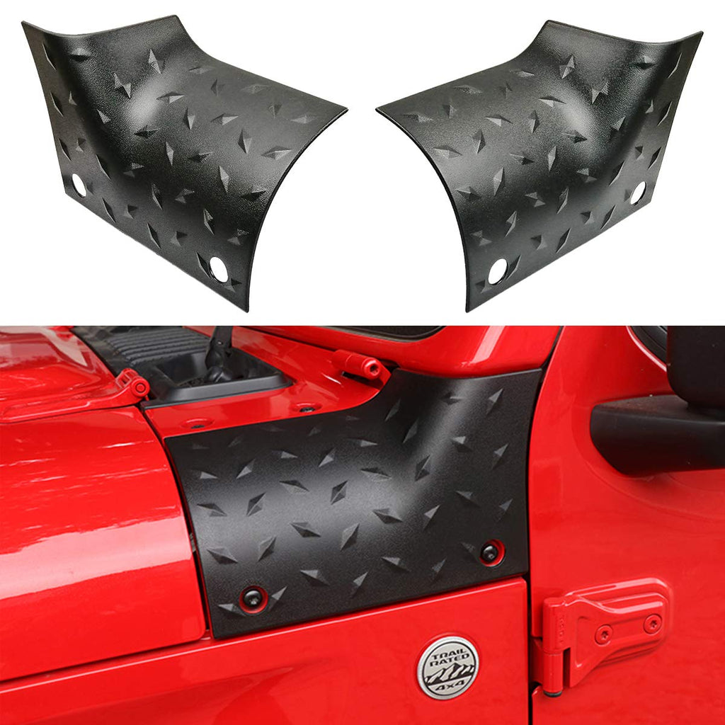 Cowl Body Armor Outer Cowling Cover for 2018-2022 Jeep Wrangler JL 2020+ Gladiator JT by XBEEK