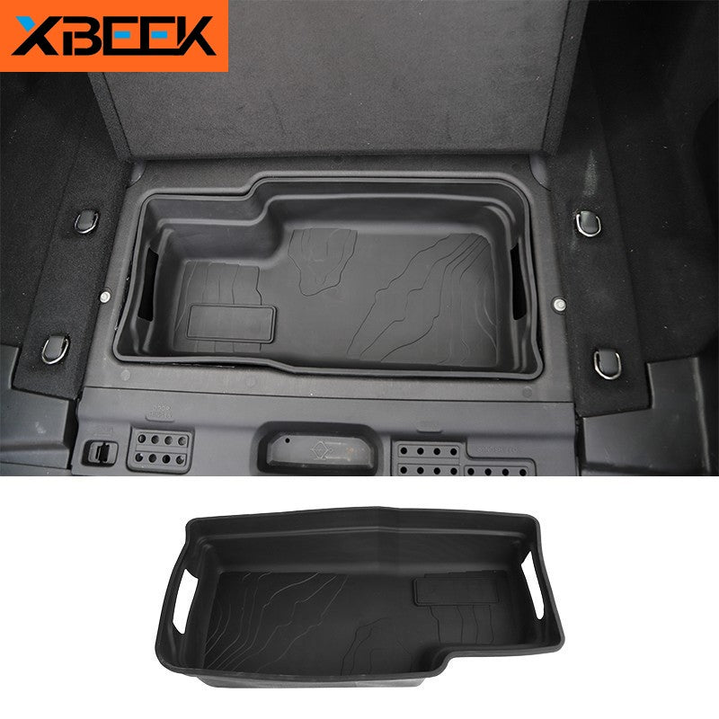 Trunk Storage Box Organizer Tray Rear Storage Tidying for 2018+ Jeep Wrangler JL by XBEEK