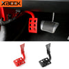 Left Side Foot Rest Kick Panel Metal Dead Foot Pedal for 2007-2018 Jeep Wrangler JK by XBEEK